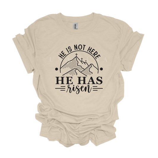 He Is Not Here